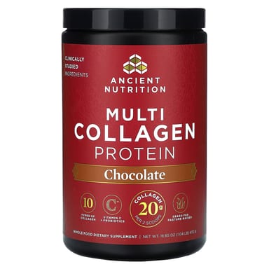Коллагеновый протеин Ancient Nutrition Multi, вкус Chocolate, 472 г, 1.
