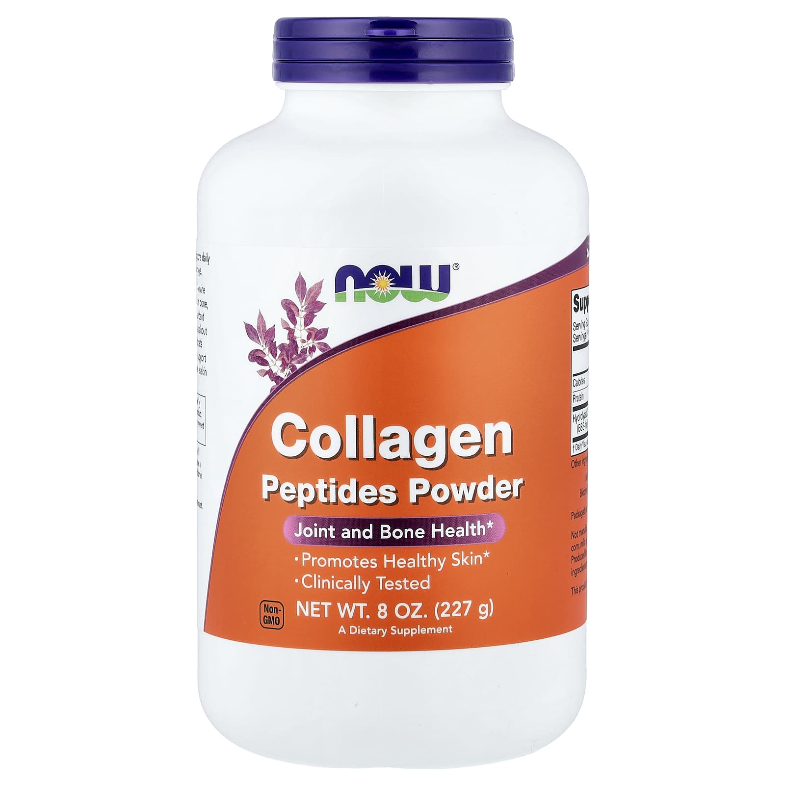 Коллаген NOW Foods Peptides Powder, 227 г, порошок