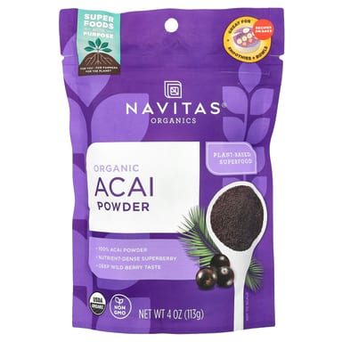 Порошок Navitas Organics Organic Acai, 113 г