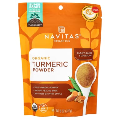 Куркума Navitas Organics Organic Powder, 227 г, порошок