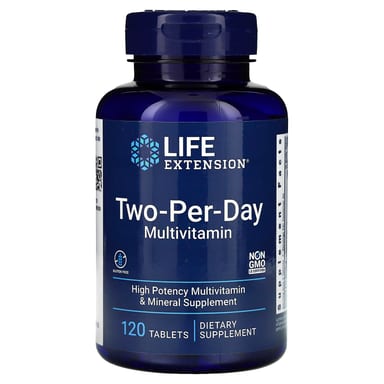Мультивитамины Life Extension Two-Per-Day, 120 таблеток