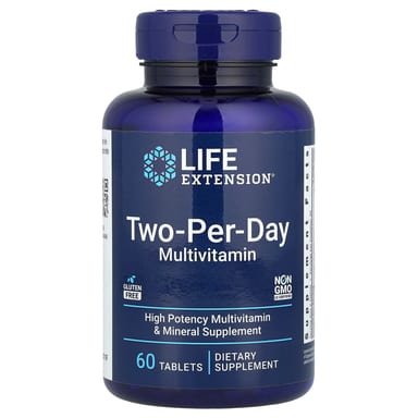 Мультивитамины Life Extension Two-Per-Day, 60 таблеток