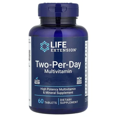 Фото товара: Мультивитамины Life Extension Two-Per-Day, 60 таблеток