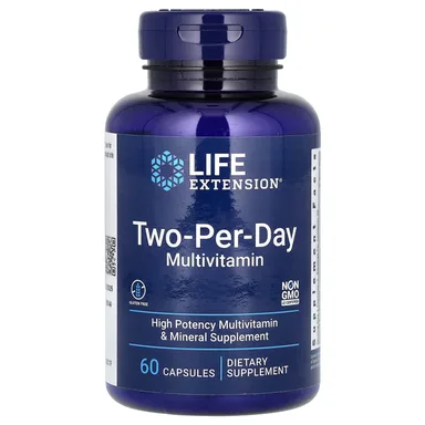Фото товара: Мультивитамины Life Extension Two-Per-Day, 60 капсул