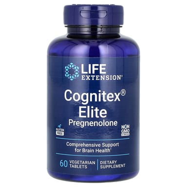 Прегненолон Life Extension Cognitex Elite, 60 растительных таблеток