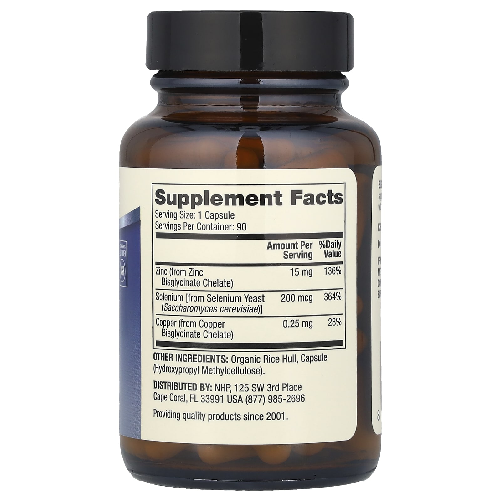 Селен Dr. Mercola Zinc Plus, 90 капсул — фото 2