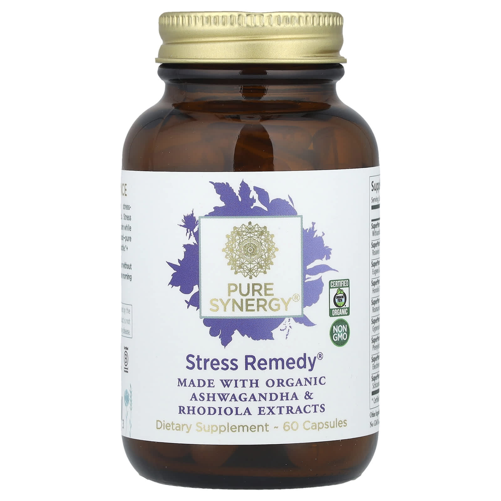 Средство от стресса Pure Synergy, 60 капсул
