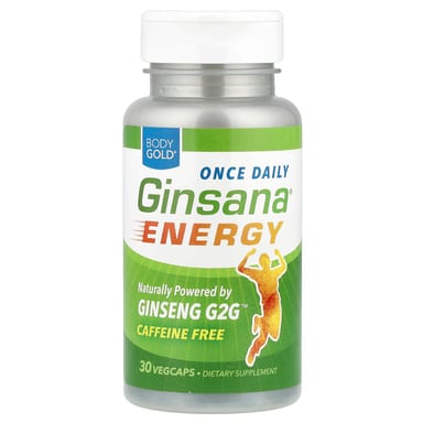 Энергия BodyGold, 30 вегетарианских капсул