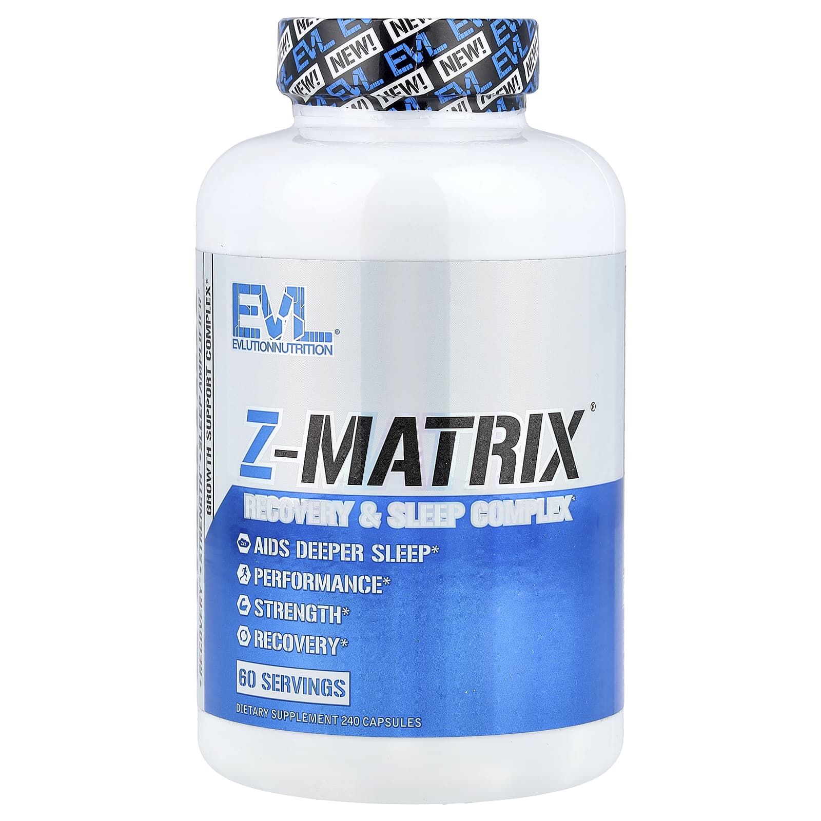 Комплекс EVLution Nutrition Z-Matrix® Recovery & Sleep, 240 капсул — фото 4