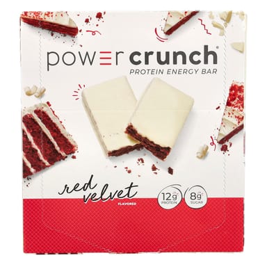 Протеин BNRG Power Crunch® Energy Bar Red Velvet, 40 г, 12 шт., батончик