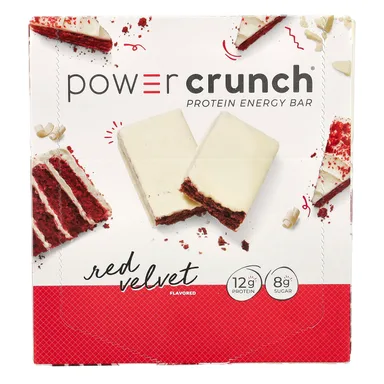 Фото товара: Протеин BNRG Power Crunch® Energy Bar Red Velvet, 40 г, 12 шт., батончик