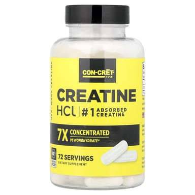 Креатин Con-Cret HCl, 750 мг, 72 капсул