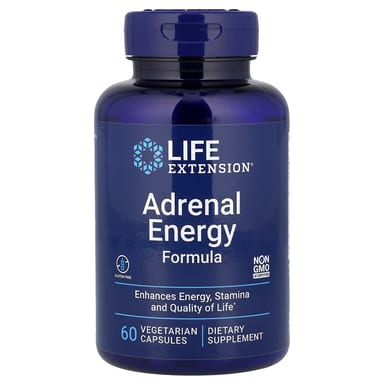 Комплекс Life Extension Adrenal Energy, 60 растительных капсул