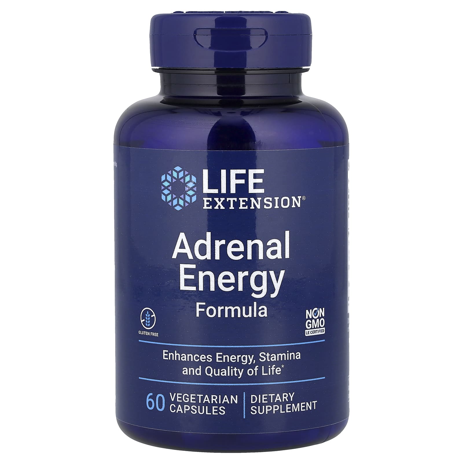 Комплекс Life Extension Adrenal Energy, 60 растительных капсул