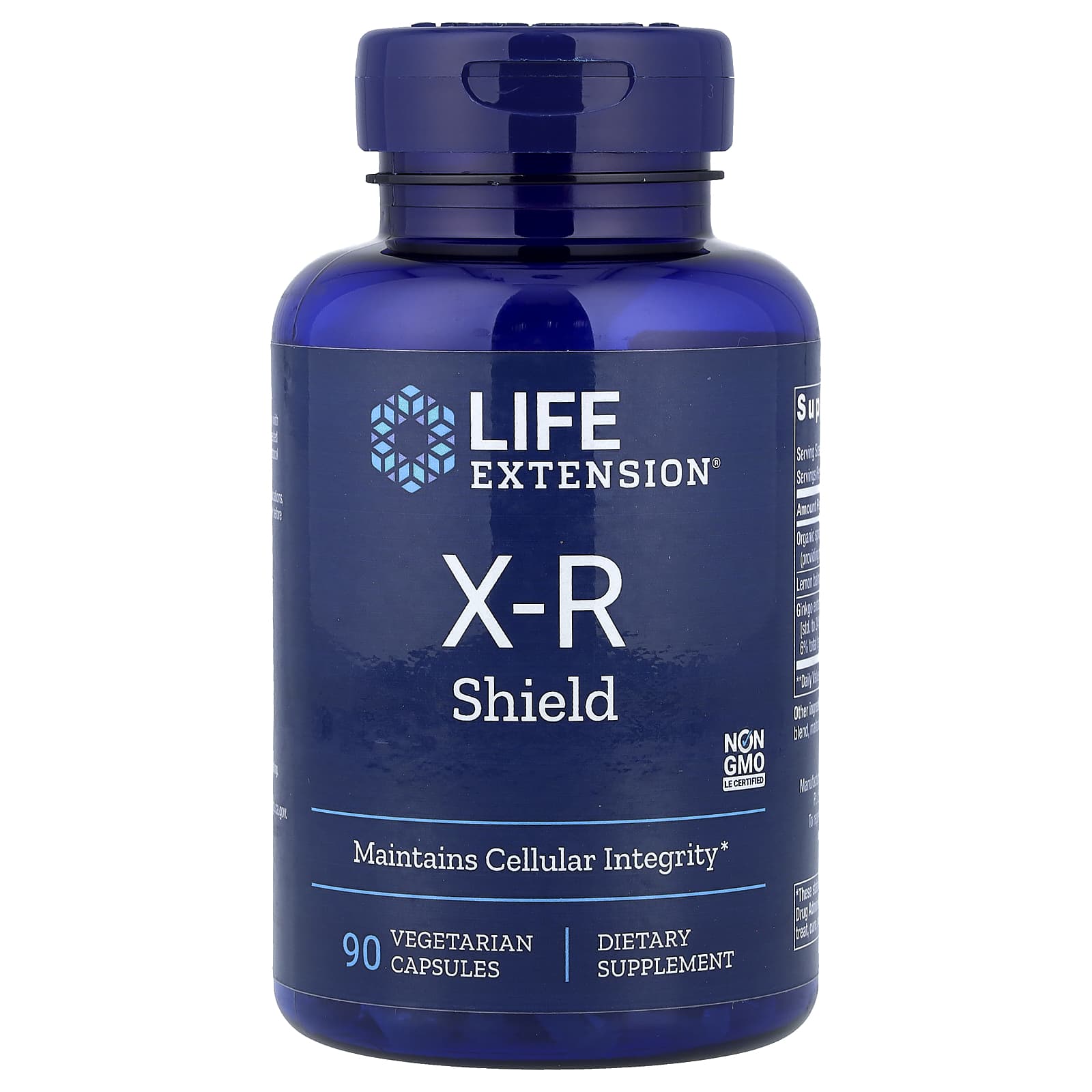X-R Shield Life Extension, 90 вегетарианских капсул
