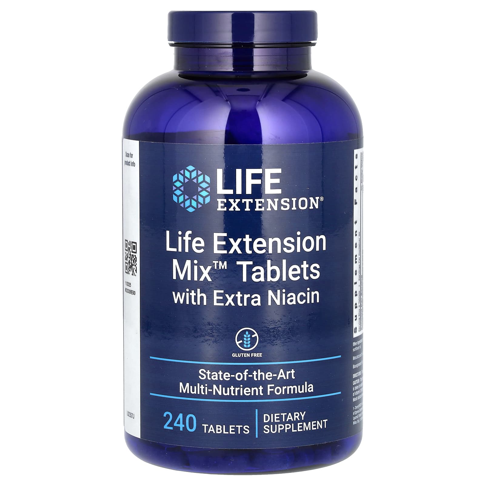 Ниацин Life Extension Mix Tablets with Extra, 240 таблеток