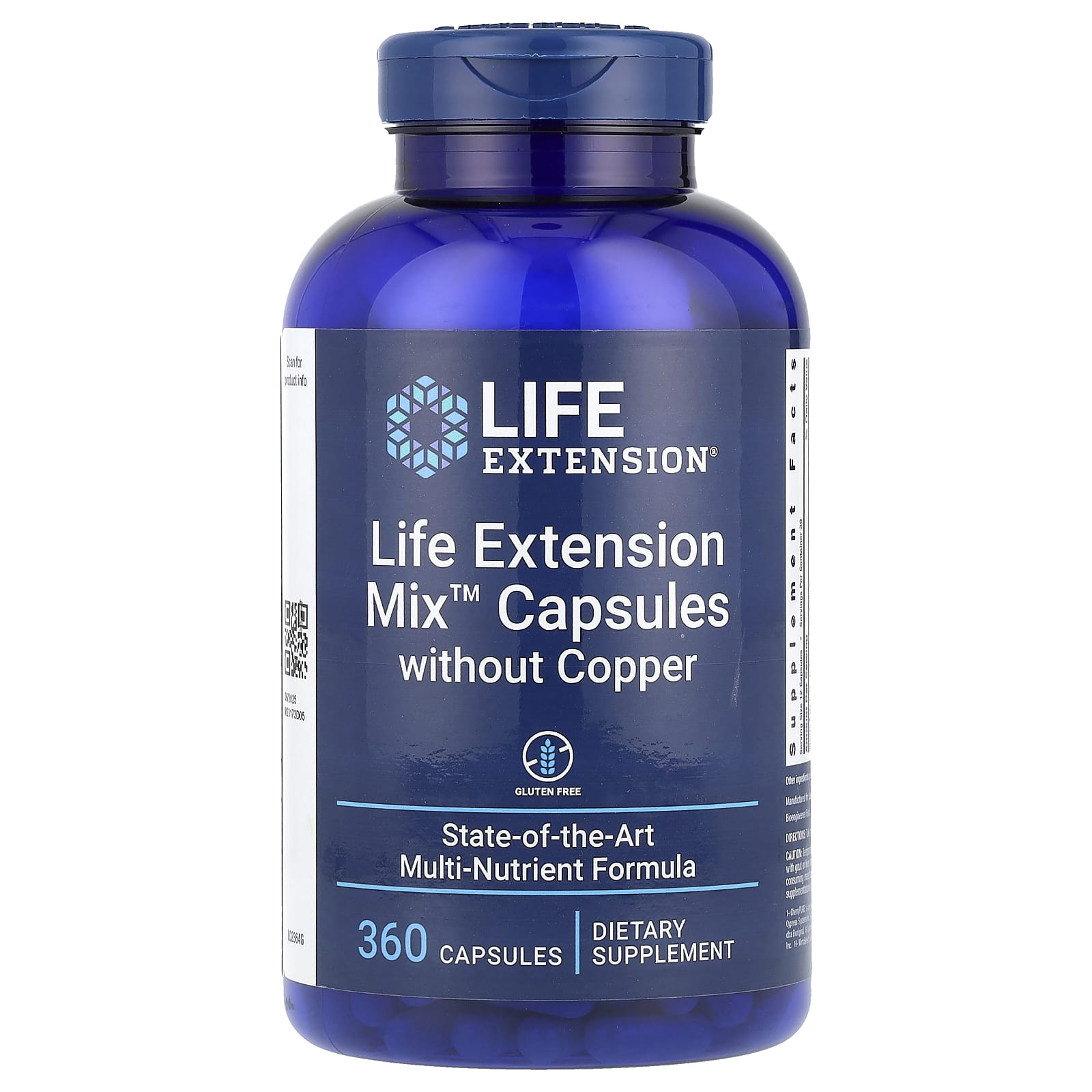 Капсулы Mix™ без меди Life Extension, 360 капсул
