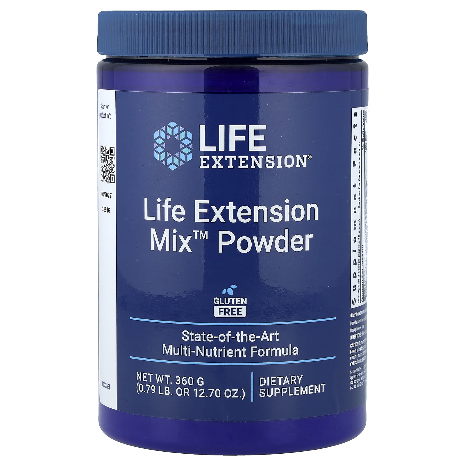 Порошок Life Extension Mix™, 360 г