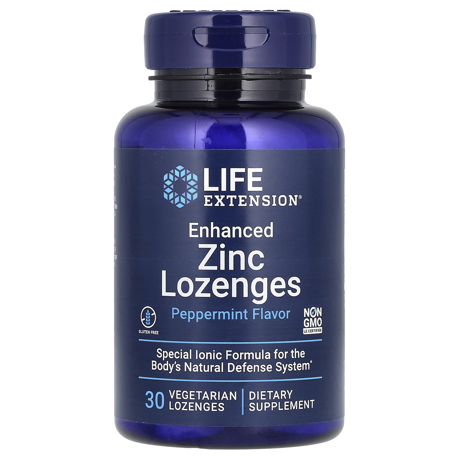 Цинк Life Extension Enhanced, оттенок Peppermint, 18.75 мг, пастилки