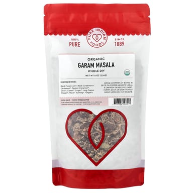 Органическая гарам масала Pure Indian Foods, 226 г