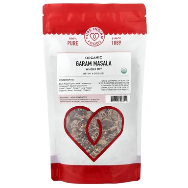 Фото товара: Органическая гарам масала Pure Indian Foods, 226 г