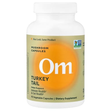 Трутовик разноцветный Om Mushrooms Mushroom Capsules, 90 растительных капсул