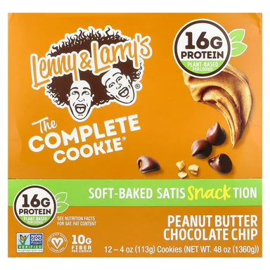 Фото товара: Печенье Lenny & Larry's The Complete Cookie® Chocolate Chip, 12 печений, 113 г