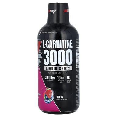 L-карнитин ProSupps L-Carnitine 3000 Liquid Shots, вкус Berry, 473 мл, жидкая форма