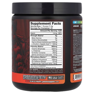 Предтренировочный комплекс ProSupps Mr. Hyde® Signature, вкус Fruit Punch, 216 г