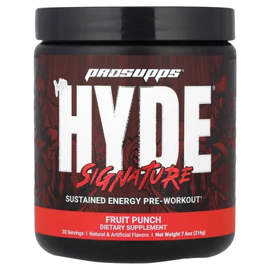 Фото товара: Предтренировочный комплекс ProSupps Mr. Hyde® Signature, вкус «фруктовый пунш», 216 г