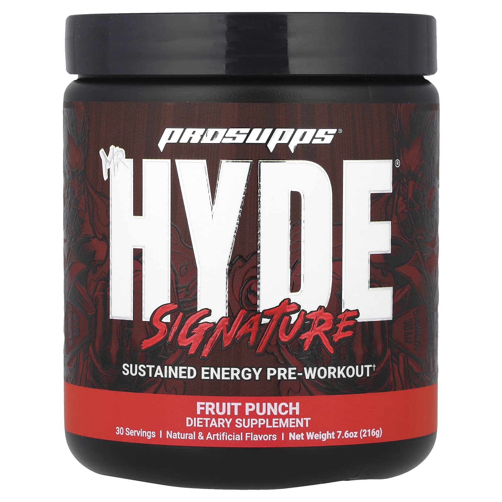 Предтренировочный комплекс ProSupps Mr. Hyde® Signature, вкус Fruit Punch, 216 г — фото 2