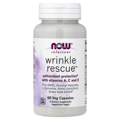 Комплекс Wrinkle Rescue NOW Foods Wrinkle Rescue™, 60 растительных капсул