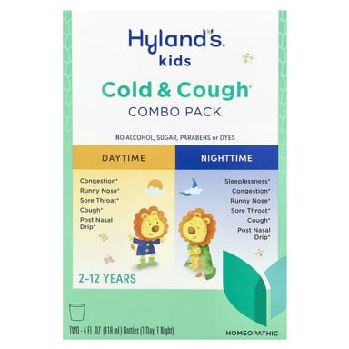Комбинированный набор для детей Hyland's Naturals, 2 бутылки по 118 мл