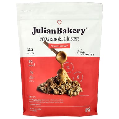 Арахисовая паста Julian Bakery ProGranola Clusters, 526 г