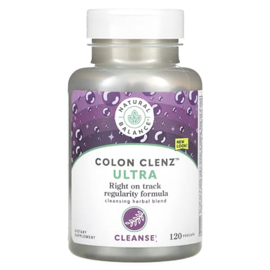 Комплекс Colon Clenz Natural Balance Ultra Cleansing Herbal Blend, 120 растительных капсул