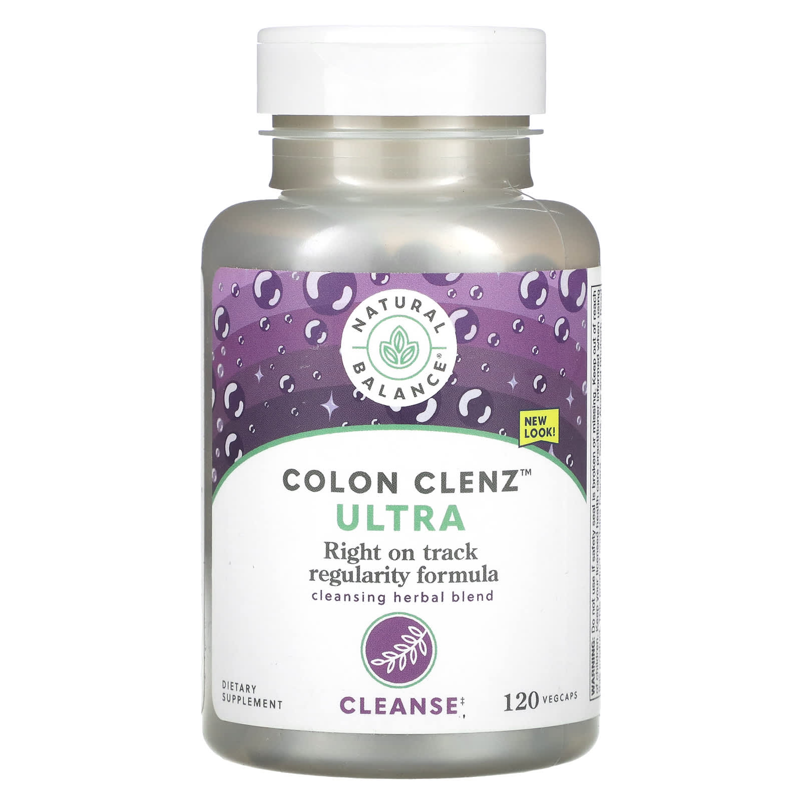 Комплекс Colon Clenz Natural Balance Ultra Cleansing Herbal Blend, 120 растительных капсул