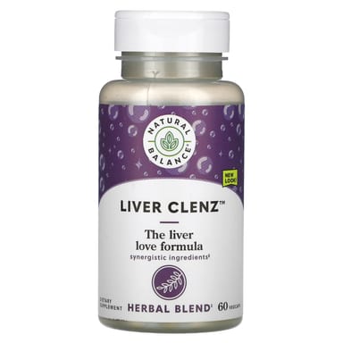 Очищение печени Natural Balance, 60 вегетарианских капсул