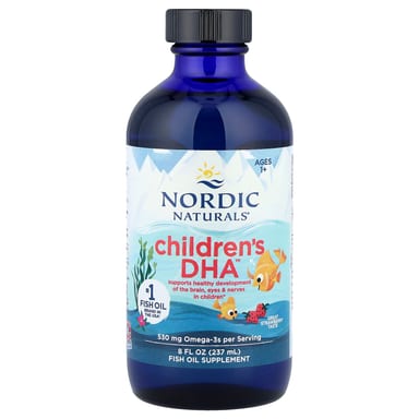 Детский Nordic Naturals DHA™ Great Strawberry, для детей от 1 лет, 237 мл