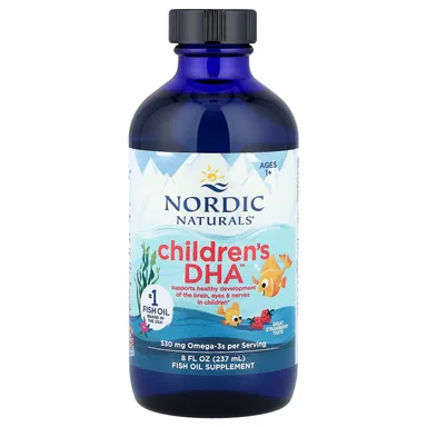 Фото товара: Детский Nordic Naturals DHA™ Great Strawberry, для детей от 1 лет, 237 мл