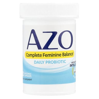 Пробиотик AZO Complete Feminine Balance Daily 5 Billion 30 Once Daily Capsules, капсулы