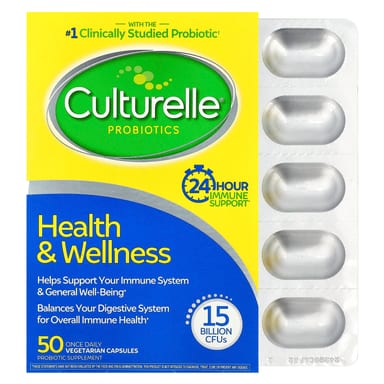 Пробиотик Culturelle Health & Wellness, 50 растительных капсул