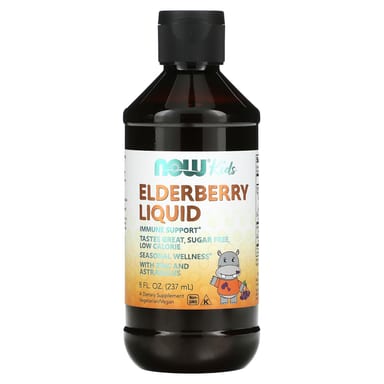 Бузина NOW Foods Liquid for, 237 мл, жидкая форма