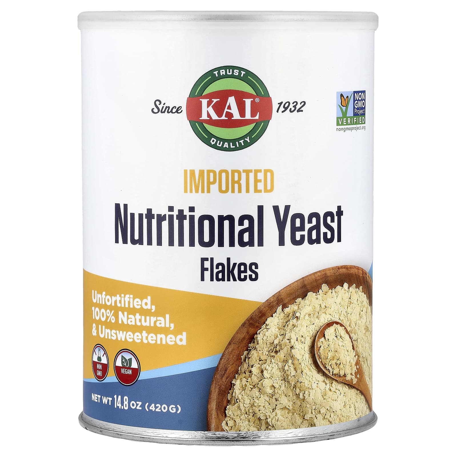 Пищевые дрожжевые хлопья KAL Imported, 420 г