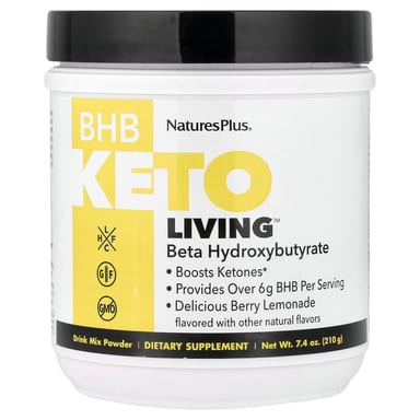 BHB Keto Living™, Вкусный ягодный лимонад, 210 г
