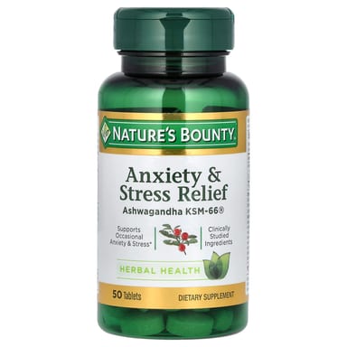 Снятие стресса и тревоги Nature's Bounty, 50 таблеток