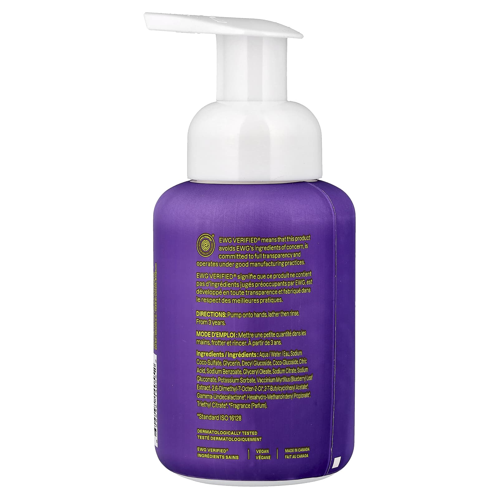 Пенящееся мыло для рук ATTITUDE Little Leaves™, вкус Vanilla & Pear, 295 мл — фото 2