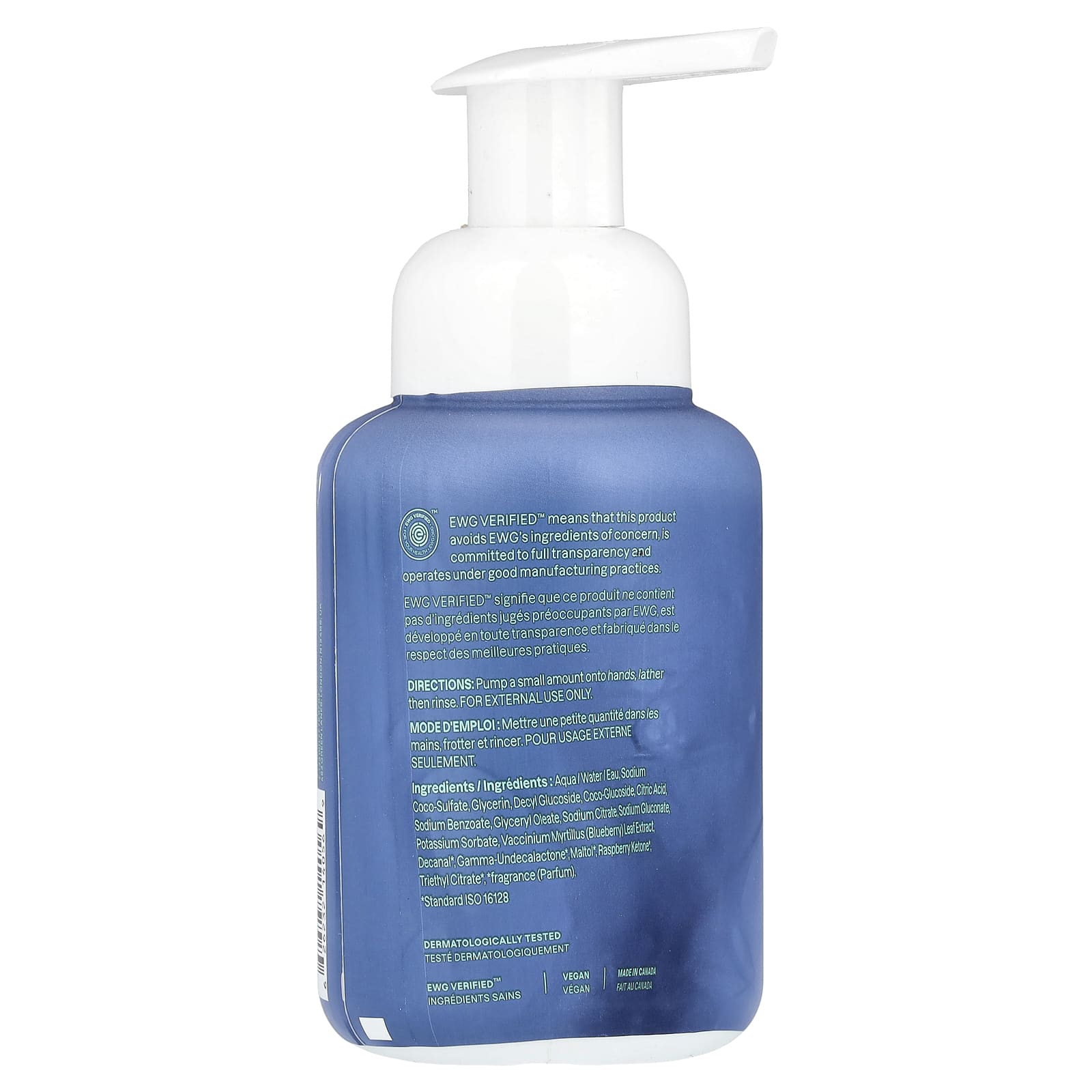 Пенящееся мыло для рук ATTITUDE Little Leaves™, вкус Blueberry, 295 мл — фото 2