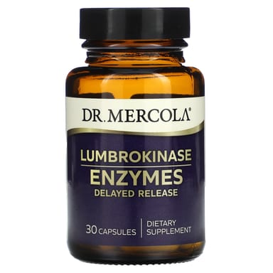 Ферменты Dr. Mercola Lumbrokinase, 30 капсул