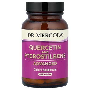Кверцетин Dr. Mercola and Pterostilbene Advanced, 60 капсул