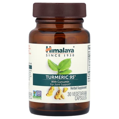 Куркумин Himalaya Turmeric 95®, 30 растительных капсул